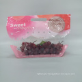 Fresh Grapes Packaging Bags With Zip Locks Plastic Poly Bag For Grape/Fruits/Vegetables Packaging Cpp Bag